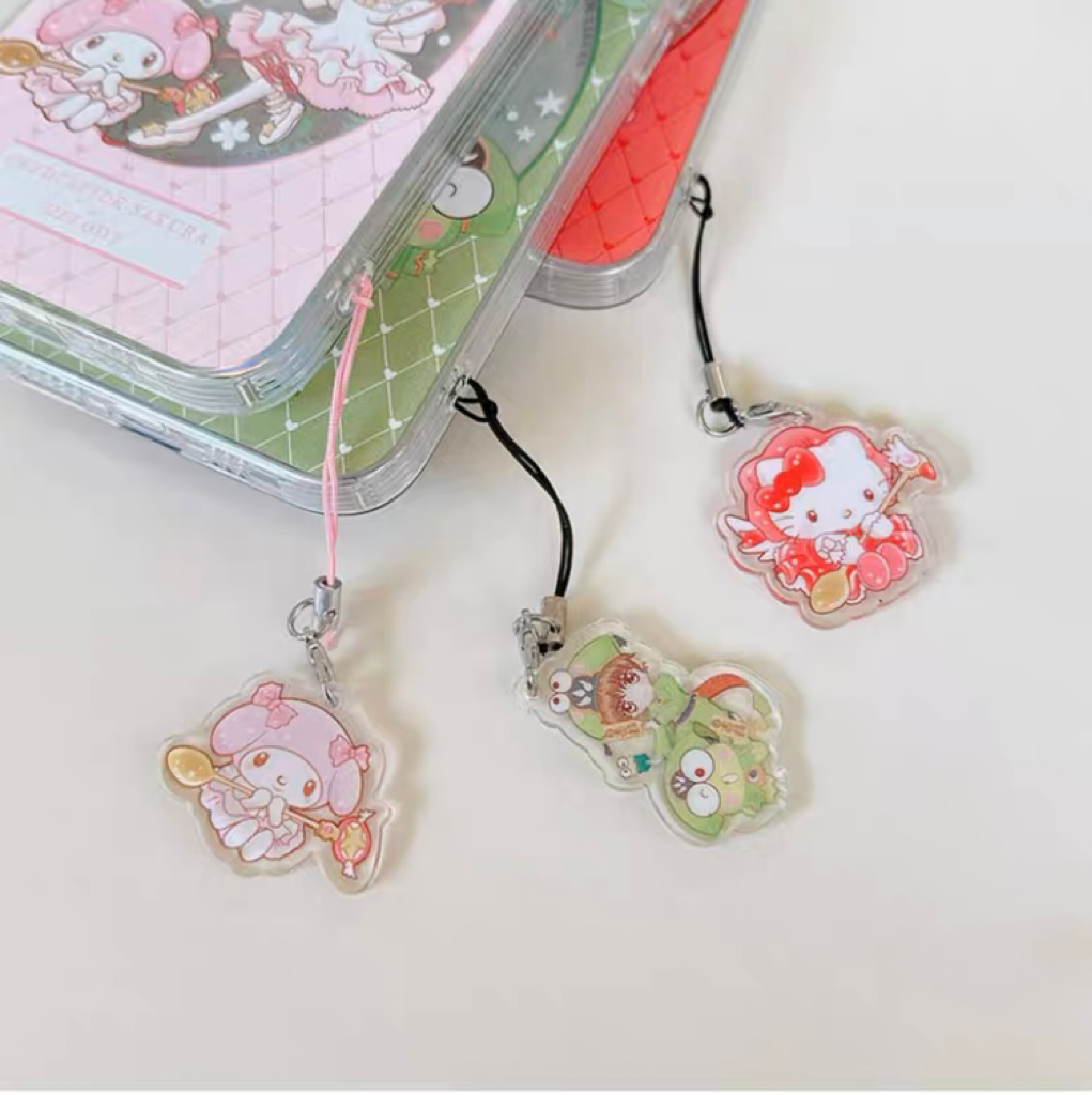 Japanese Cartoon CardCaptorSakura Cafe Maid Laser Version with KT MM KP iPhone Case 6 7 8 PLUS SE2 XS XR X 11 12 13 14 15 Pro Promax 12mini 13mini KawaiiGiftLand