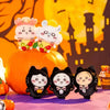 Japan ChiiKawa Halloween 2024 Series | ChiiKawa Hachiware Usagi Momonga Crab Black Cat and Pizza Plush Doll Keychain Kawaii items Room Decoration doll