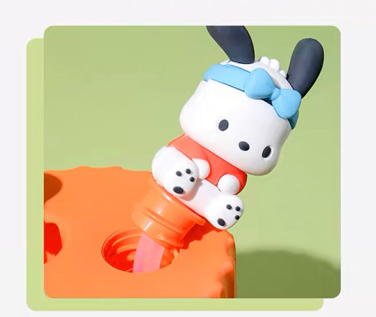 Sanrio 520ml Hand-Rope Sippy Cup Hello Kitty My Melody Cinnamoroll Pochacco - for Cool Drink KawaiiGiftLand