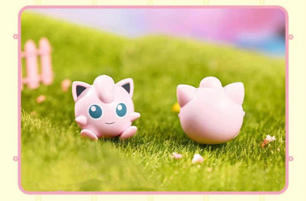 Pokemon Jigglypuff Flowerpot Potted Plant Building Blocks Toy Collections KawaiiGiftLand