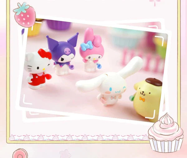 Sanrio My Melody Dessert Strawberry Cake Building Blocks Toy Collections KawaiiGiftLand