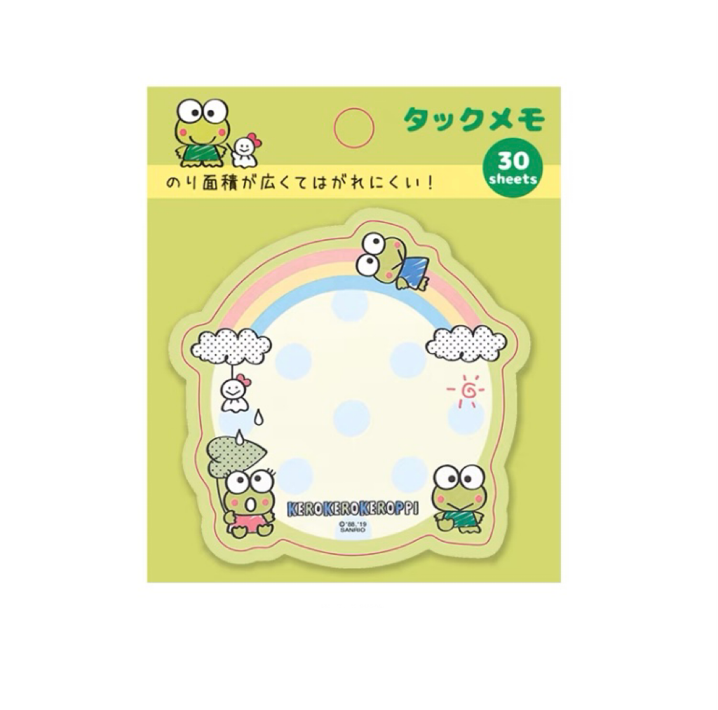 Sanrio Japan Mini Memo Pad Part 3 | Hello Kitty My Melody Kuromi Little Twin Stars Cinnamoroll Pompompurin Pochacco Keroppi Gudetama Tuxedosam - 30Sheets KawaiiGiftLand