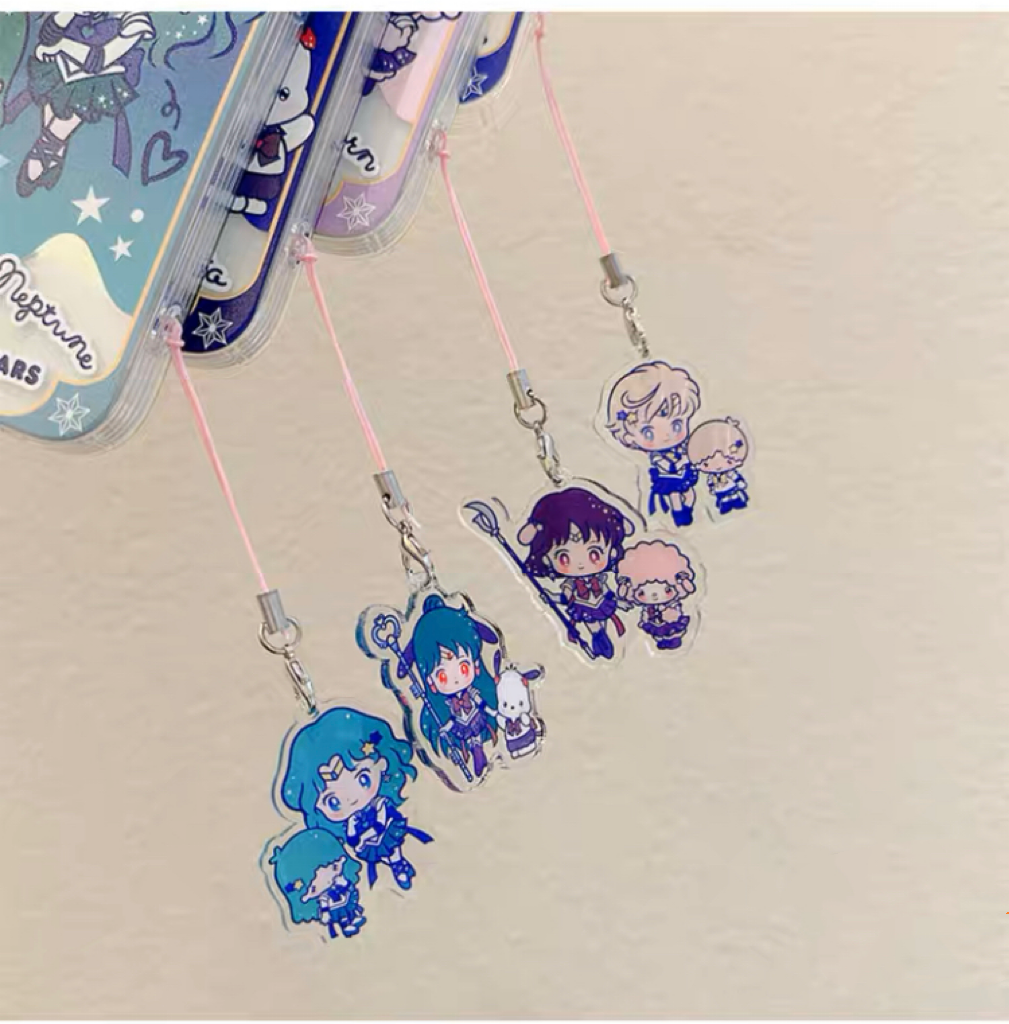 Clean Japanese Cartoon Sailor Girl X Little Twin Stars Piano PC iPhone Case 6 7 8 PLUS SE2 XS XR X 11 12 13 14 15 16 Pro Promax 12mini 13mini KawaiiGiftLand