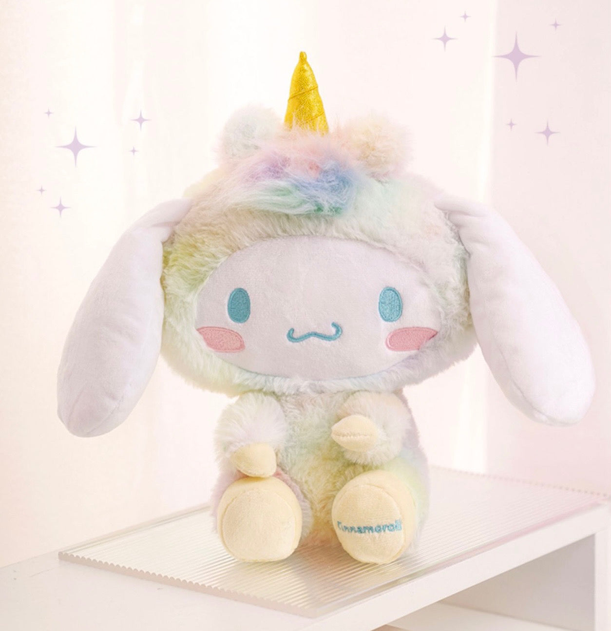 Sanrio Pastel Unicorn Party | Kuromi Cinnamoroll Plush Doll - 28cm Children Gift KawaiiGiftLand