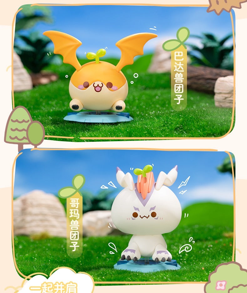 Digimon Adventure Digital Monster Budding Pop Version | Agumon Gabumon Piyomon Gomamon Palmon Patamon Tentomon Tailmon - Collectable Toys Mystery Blind Box KawaiiGiftLand