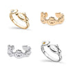 Sanrio Pompompurin 925 Sterling Silver Ring Gold & Silver with Ring Box