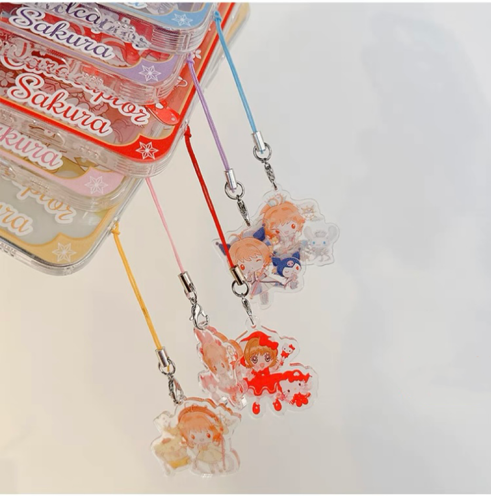 Clean Japanese Cartoon CardCaptorSakura Cafe Maid with KT MM KU CN PN iPhone Case 6 7 8 PLUS SE2 XS XR X 11 12 13 14 15 16 Pro Promax 12mini 13mini KawaiiGiftLand
