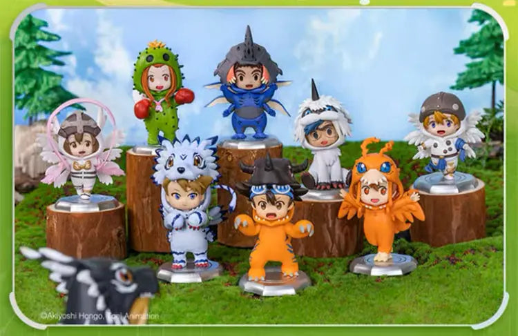 Mystery Blind Box Digimon Adventure Digital Monster Dress Up Version - Collectable Toys