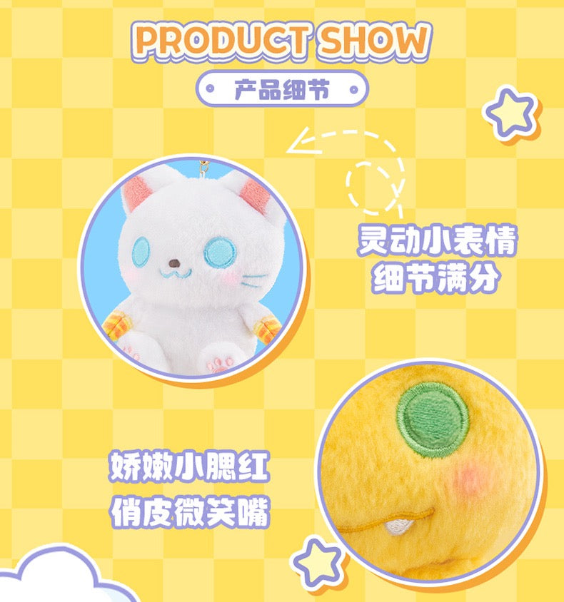 Digimon Adventure Digital Monster Mini Plush Keychain I Agumon Gabumon Piyomon Gomamon Palmon Patamon Tentomon Tailmon - Bag Charm On Hand Plush Mystery Blind Box KawaiiGiftLand