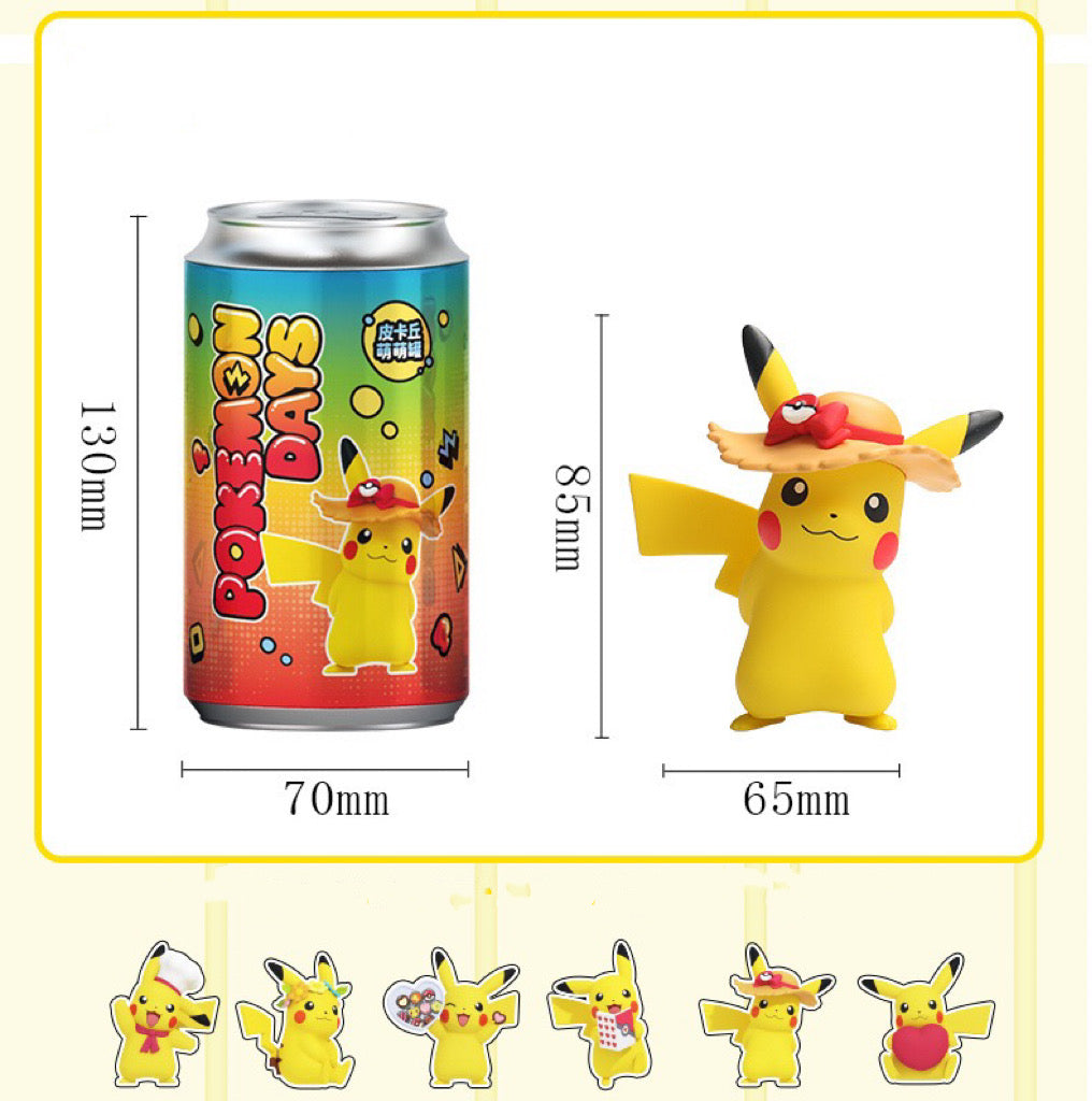 Pokemon Pikachu Pokemon Days Blind Can Figure Series’s Kawaii Collectable Toys KawaiiGiftLand