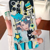 Japanese Cartoon Bad Badtz Maru XO with Dessert Photo Frame - Phone Case Samsung Galaxy S25 S24 S23 Ultra