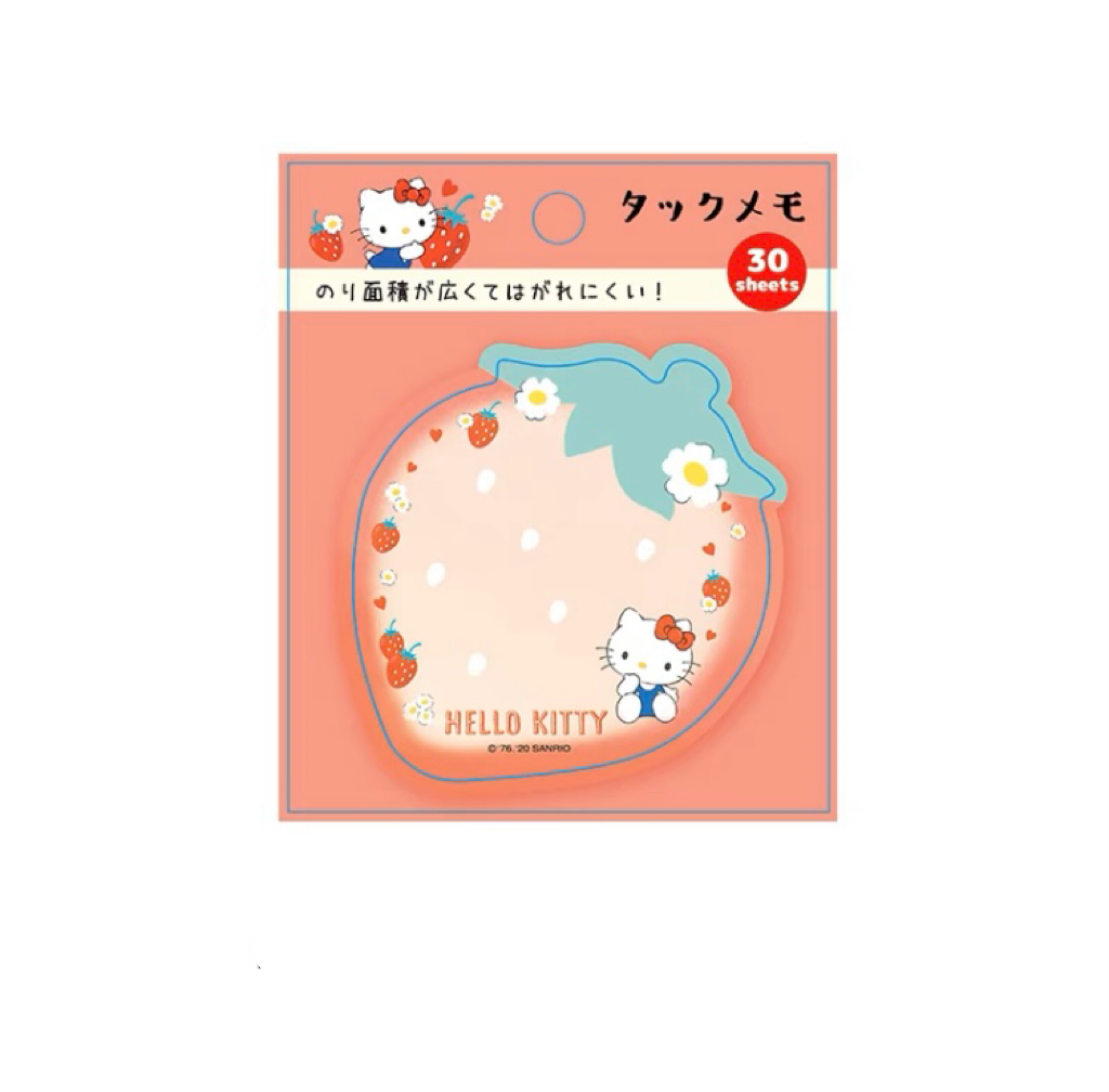 Sanrio Japan Mini Memo Pad Part 4 | Hello Kitty My Melody Little Twin Stars Wish me mell Pochacco Keroppi - 30Sheets KawaiiGiftLand