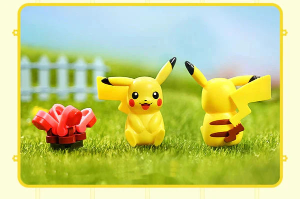 Pokemon Pikachu Flowerpot Potted Plant Building Blocks Toy Collections KawaiiGiftLand