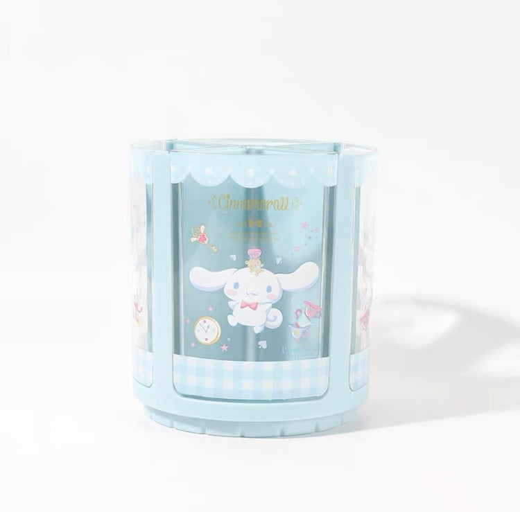 Sanrio My Melody Kuromi Cinnamoroll Spin Pen Holder Stationery Stand KawaiiGiftLand