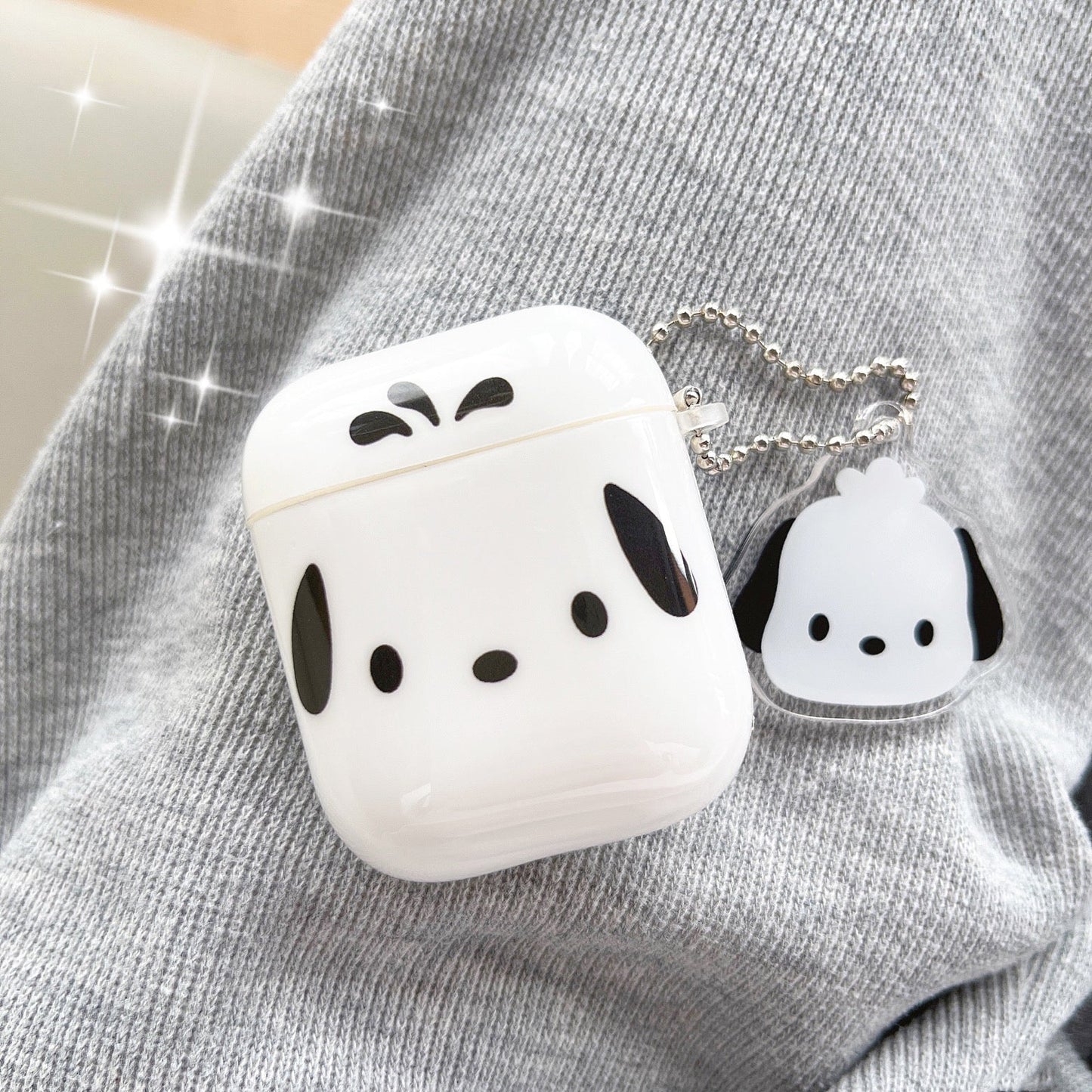 Japanese Cartoon Pompompurin Pochacco Simple Big Head AirPods AirPodsPro AirPods3 Case KawaiiGiftLand