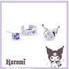 Sanrio Kuromi I.Love.Kuromi 925 Earrings Silver with Box