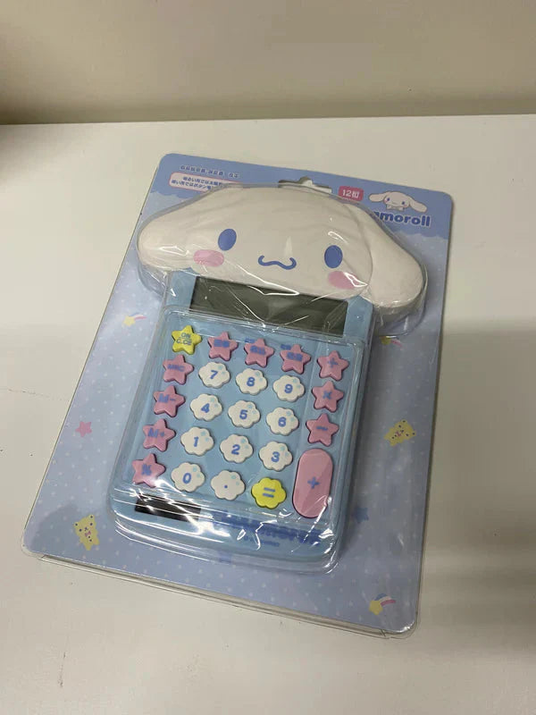Sanrio Japan | Hello Kitty My Melody Kuromi Cinnamoroll - 12 Digit Calculator Kawaii Stationey KawaiiGiftLand