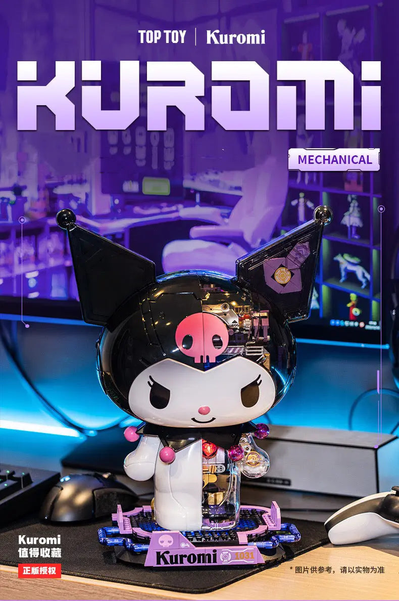 Sanrio Kuromi Robot Mechanical Building Toy