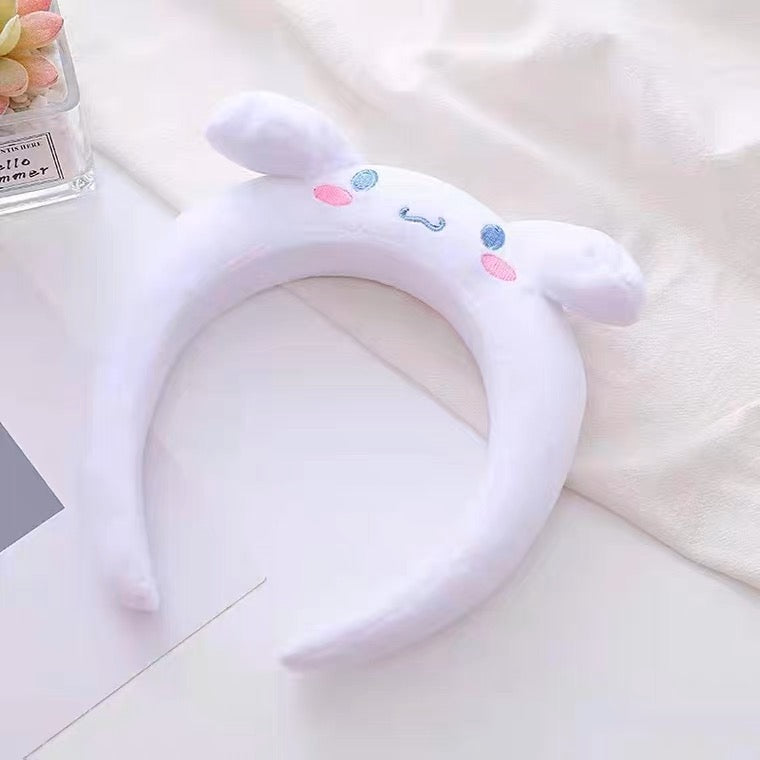Sanrio Character Headband | My Melody Kuromi Cinnamoroll Pompompuirn - Headband and Hair Accessory Outfits KawaiiGiftLand