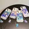 Japan Cartoon Sailor Moon x Sanrio with Phone Strap White Case | Little Twin Stars Piano Pochacco - iPhone Case 6 7 8 PLUS SE2 XS XR X 11 12 13 14 15 16 16e 17 17e Pro Promax 12mini 13mini