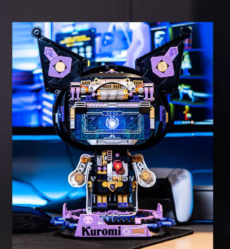 Sanrio Kuromi Robot Mechanical Building Toy Normal Set - come with 2 Suits KawaiiGiftLand