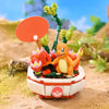 Pokemon Charmander Flowerpot Potted Plant Building Blocks Toy Collections