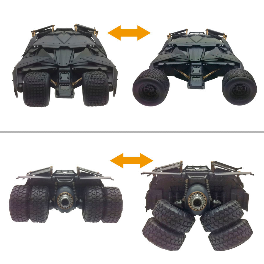 Kaiyodo Sci-Fi Revoltech No. 043 Batmobile Tumbler Armored Vehicle Action Figure (The Dark Knight)