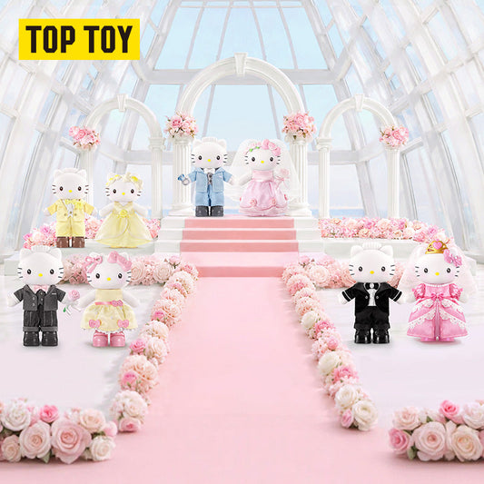 TOPTOY Hello Kitty Dear Daniel Century Wedding Series Plush Blind Box - Lineup