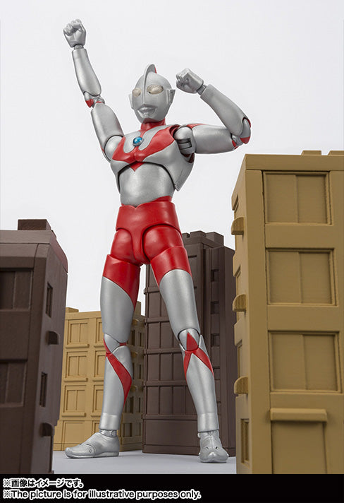 [Pre Owned-New] Bandai S.H.Figuarts Ultraman 50th Anniversary Edition Action Figure Set
