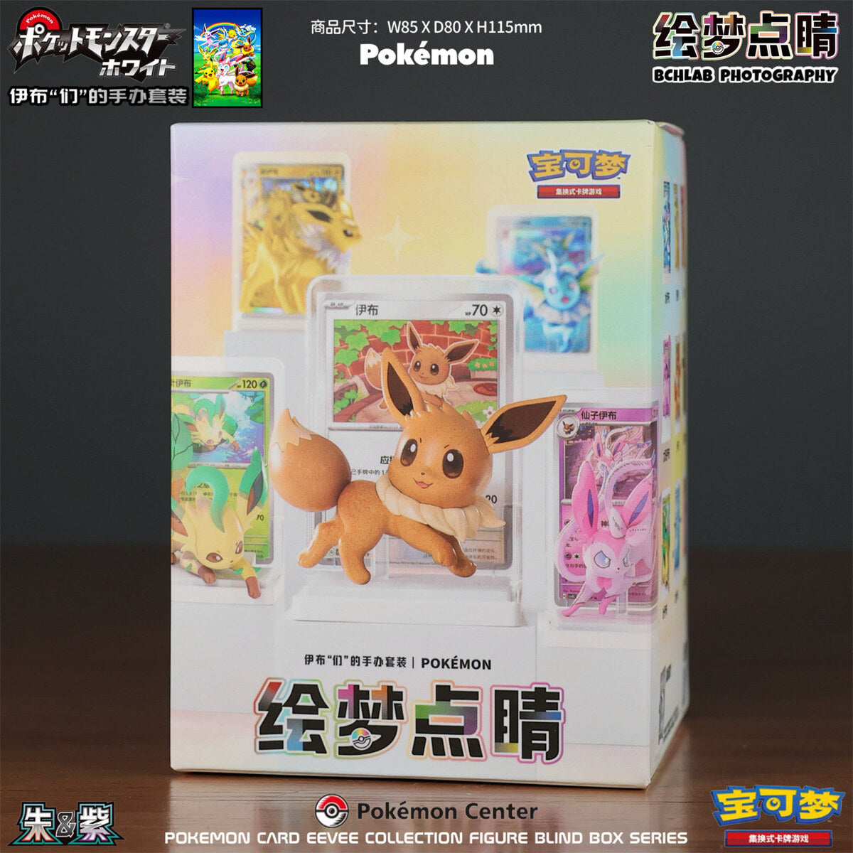 Pokemon Card Eevee Collection blind box - single random design
