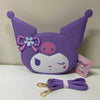 Sanrio Kuromi Purple Secret Garden Big Head Shoulder Bag