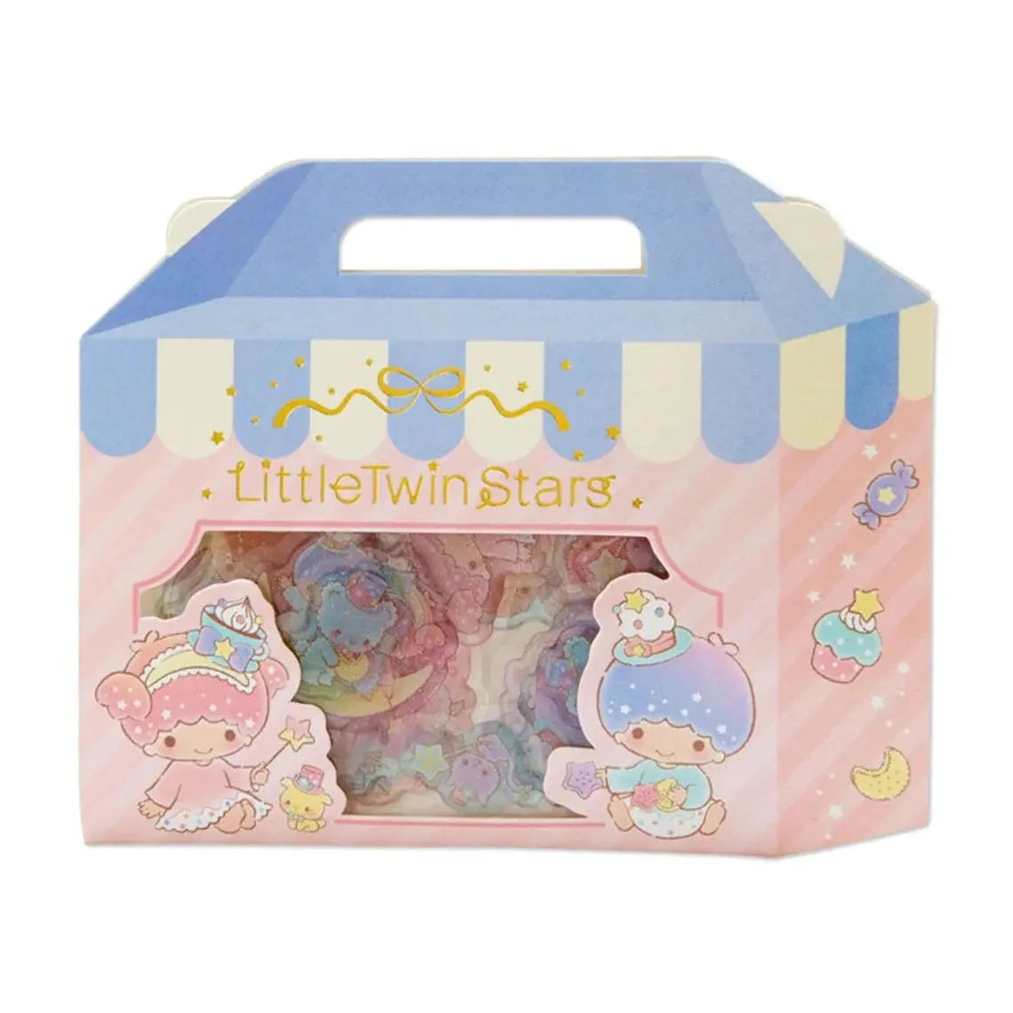 Japan Sanrio Set of 26 Little Twin Stars Sweets Cakes Cafe Stickers