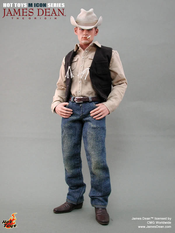 [Pre-Owned] Hot Toys M Icon Series: James Dean (Cowboy Version) 16cm Action Figure 2007