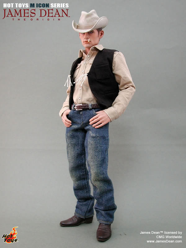 [Pre-Owned] Hot Toys M Icon Series: James Dean (Cowboy Version) 16cm Action Figure 2007