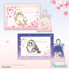 Japan Mofusand Sakura Series | Mofusand Cat in Whale Costume Cute Drawstring Storage Blanket - Kawaii items Room Decoration