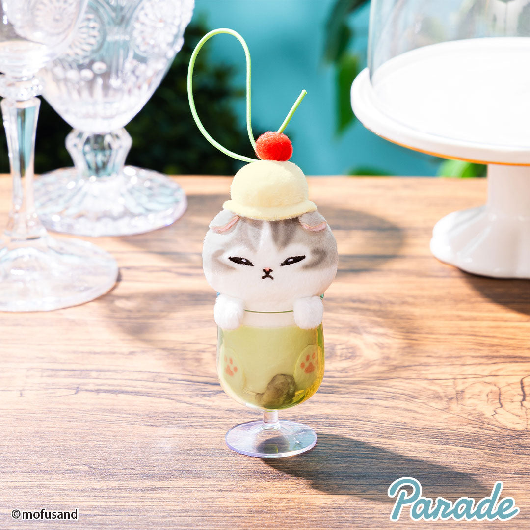 Mofusand | Yellow Cup (Grey Cat) | Phone Case | detail view