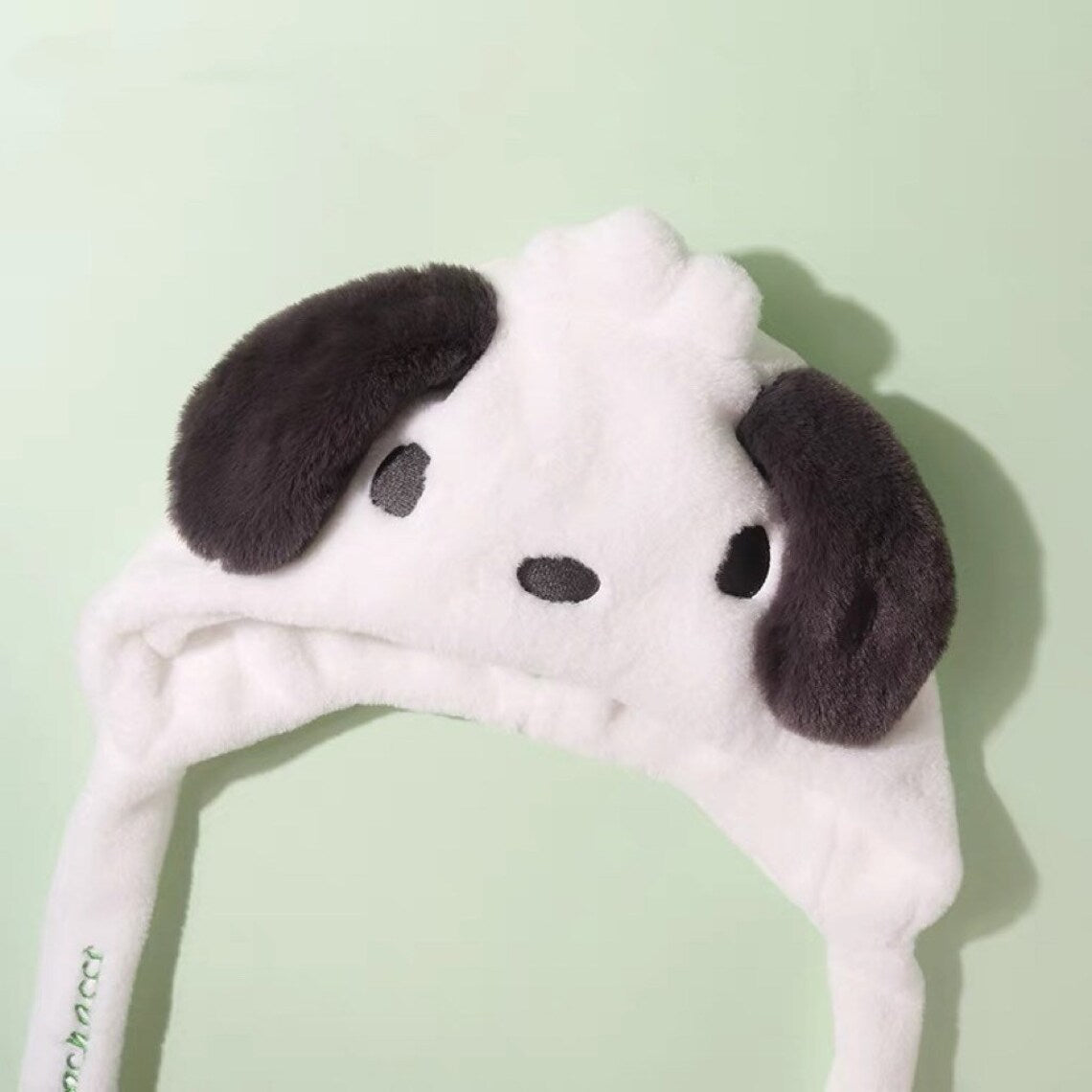 Sanrio Pochacco Hat Ear can Move Winter Warm Accessory Outfits KawaiiGiftLand