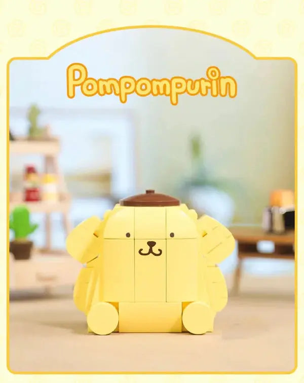 Sanrio Pompompurin Building Blocks Toy