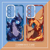 Japanese Cartoon Pokemon Evolution Anime Verison | X Y Charizard - Phone Case Samsung Galaxy S26 S25 S24 S23 S22 S21 FE Ultra