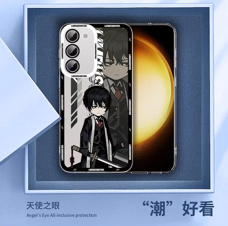 Game Character Limbus Company Drawing Style | Sinclair Outis Gregor Fighting - Phone Case Samsung Galaxy S26 S25 S24 S23 S22 S21 FE Ultra Edge