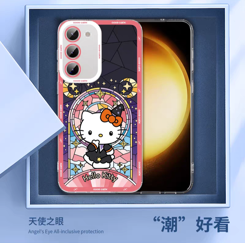 Japan Cartoon Halloween Glass Window Version | My Melody My Sweet Piano - Phone Case Samsung Galaxy S26 S25 S24 S23 S22 S21 FE Ultra Edge
