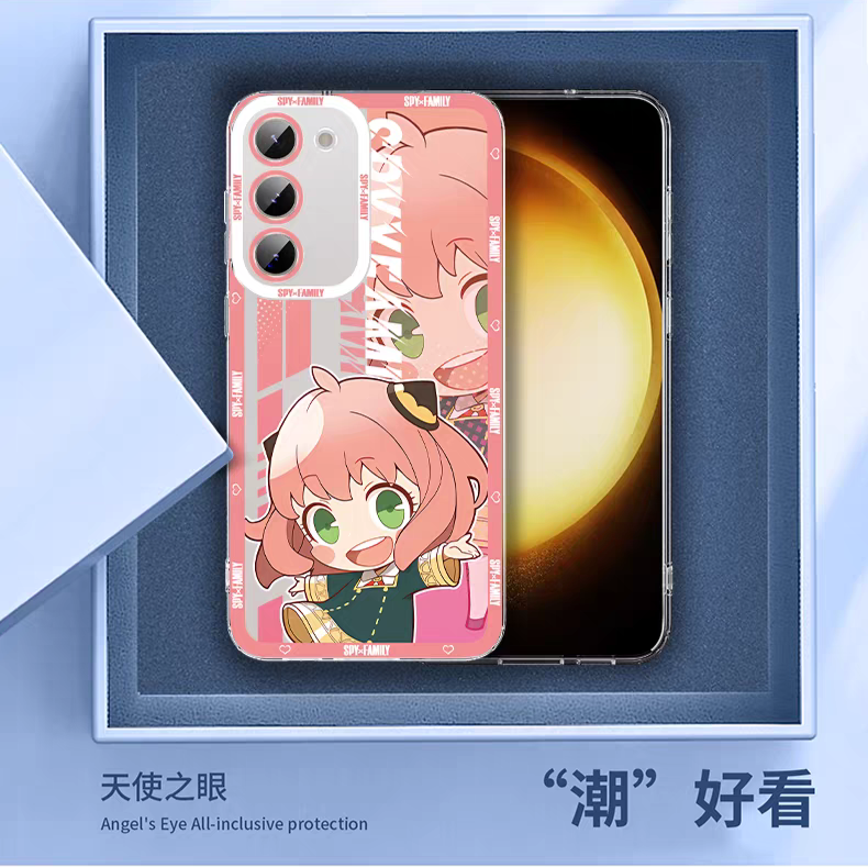 apan Cartoon SPY Family | Cute & Anime Style 6 Styles - Phone Case Samsung Galaxy S26 S25 S24 S23 S22 S21 FE Ultra Edge