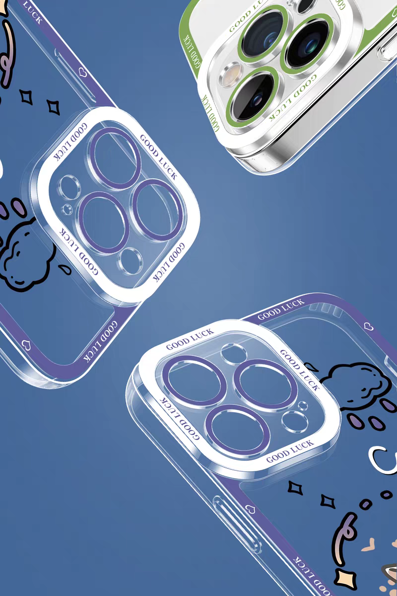 Game Sky Image Cute Drawing Style | Light Child with 8 Styles - iPhone Case 7 8 PLUS SE2 XS XR X 11 12 13 14 15 16 16e 17 17e Pro Promax 12mini 13mini