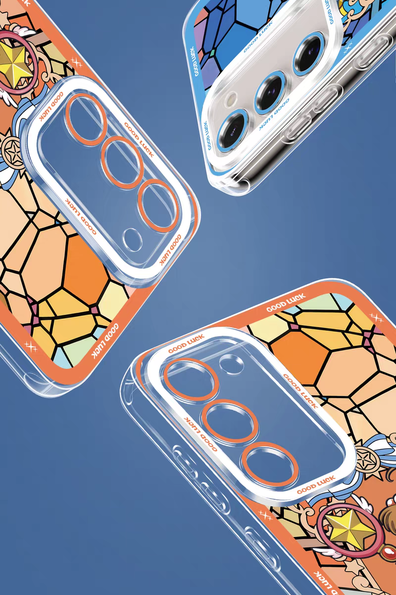 Japanese Cartoon CardCaptorSakura Glass Window | 8 Styles - Phone Case Samsung Galaxy S26 S25 S24 S23 S22 S21 FE Ultra Edge