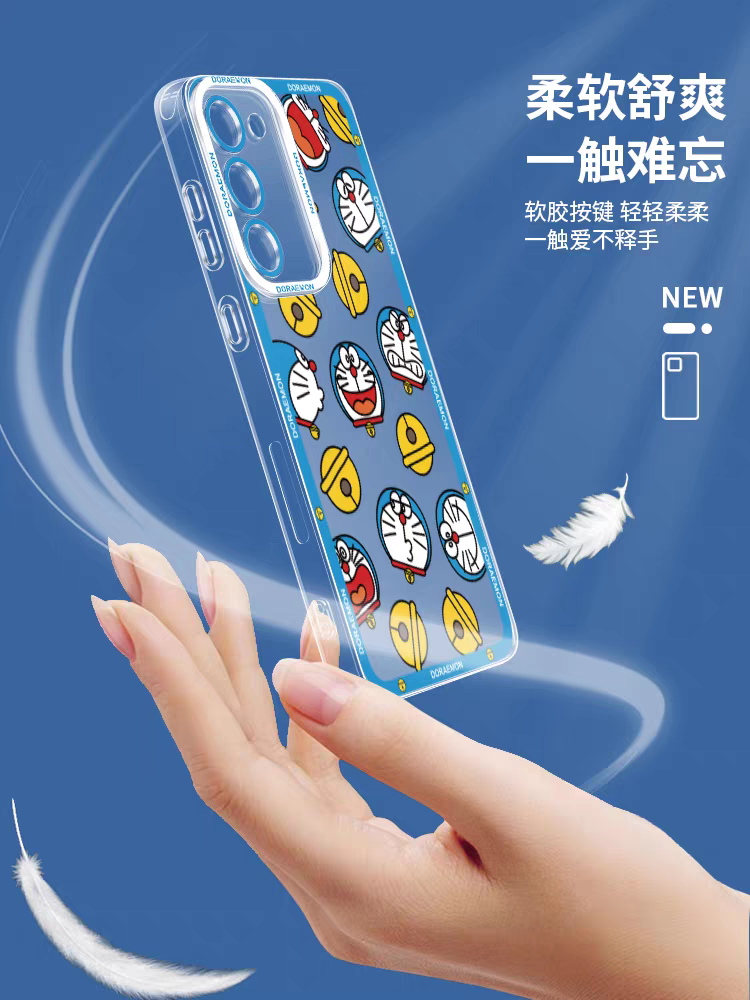 Japanese Cartoon Blue Robot Cat | Doraemon Cute 8 Styles - Phone Case Samsung Galaxy S26 S25 S24 S23 S22 S21 FE Ultra Edge