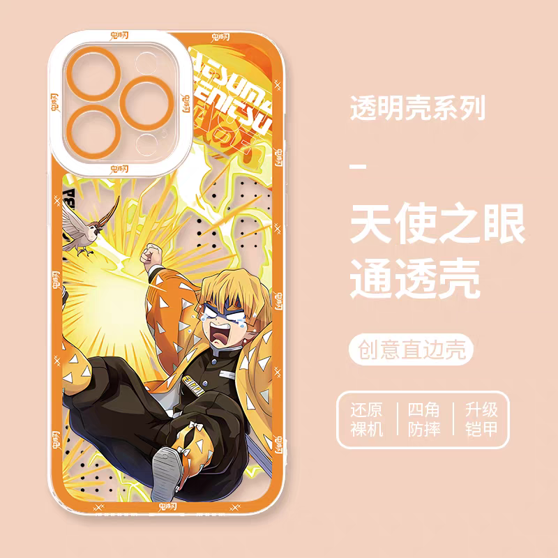 Japanese Anime Kimetsu no Yaiba Demon Slayer Anime Fighting Style Version 2 | Tanjiro Nezuko Zenitsu Inosuke Giyuu Rengoku Muichiro Sanemi - iPhone Case  PLUS SE2 XS XR X 11 12 13 14 15 16 16e 17 17e Pro Promax 12mini 13mini