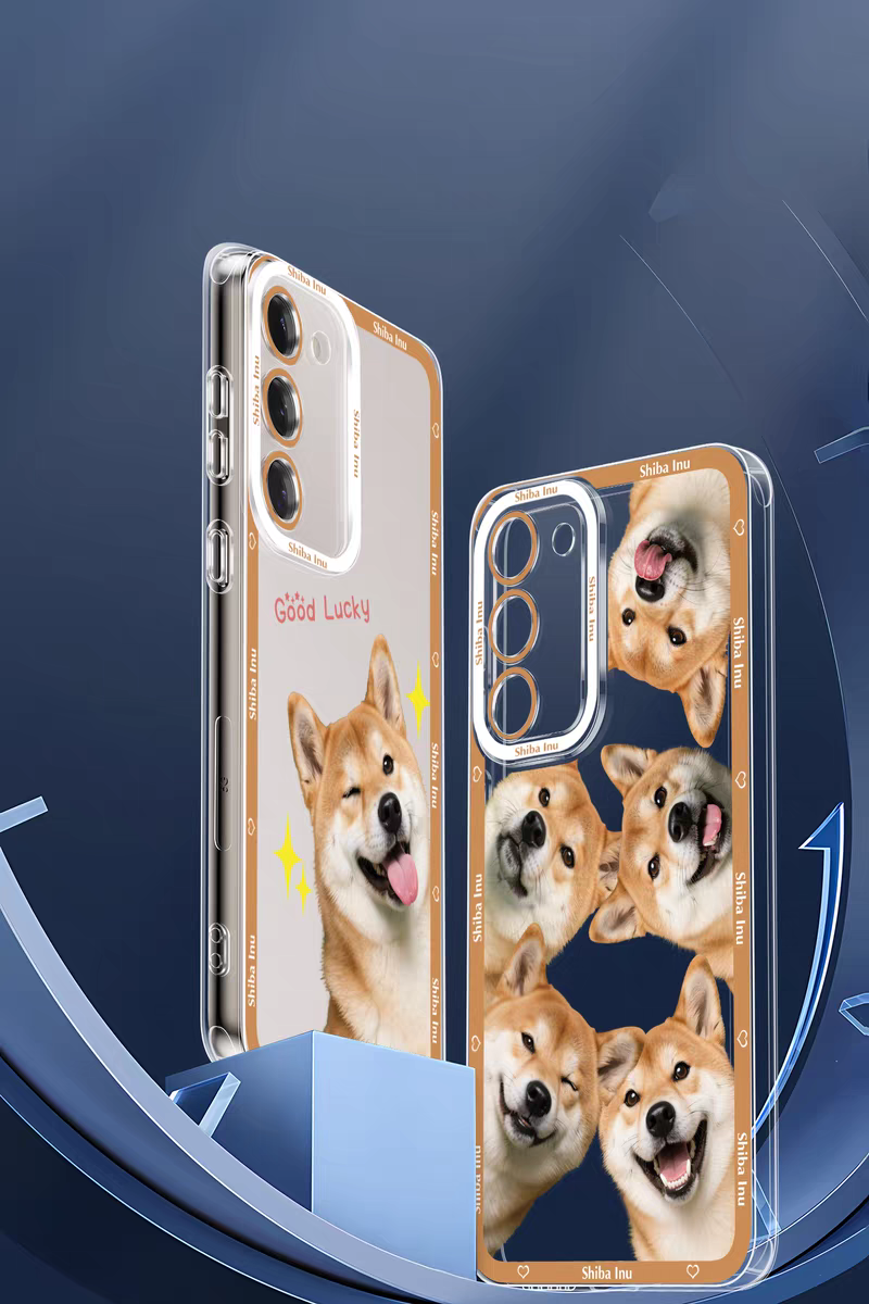 Japan Styles Dog Fun Photo Series | Shiba Inu Part2 8 Styles - Phone Case Samsung Galaxy S26 S25 S24 S23 S22 S21 FE Ultra Edge