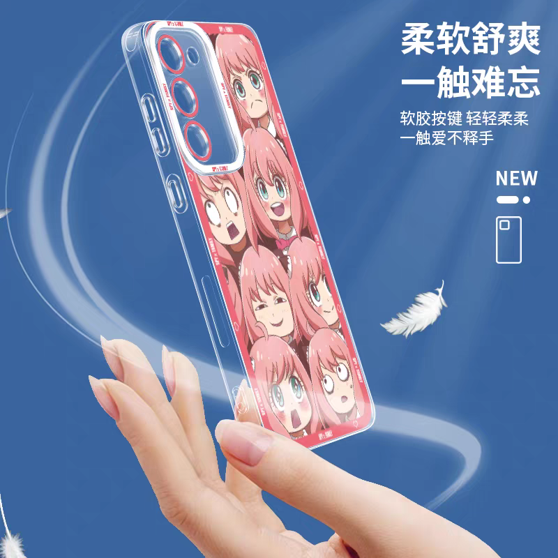 Japan Cartoon SPY Family Anya Forger | Emo & Daily 8 Stlyes - Phone Case Samsung Galaxy S25 S24 S23 S22 S21 FE Ultra Edge