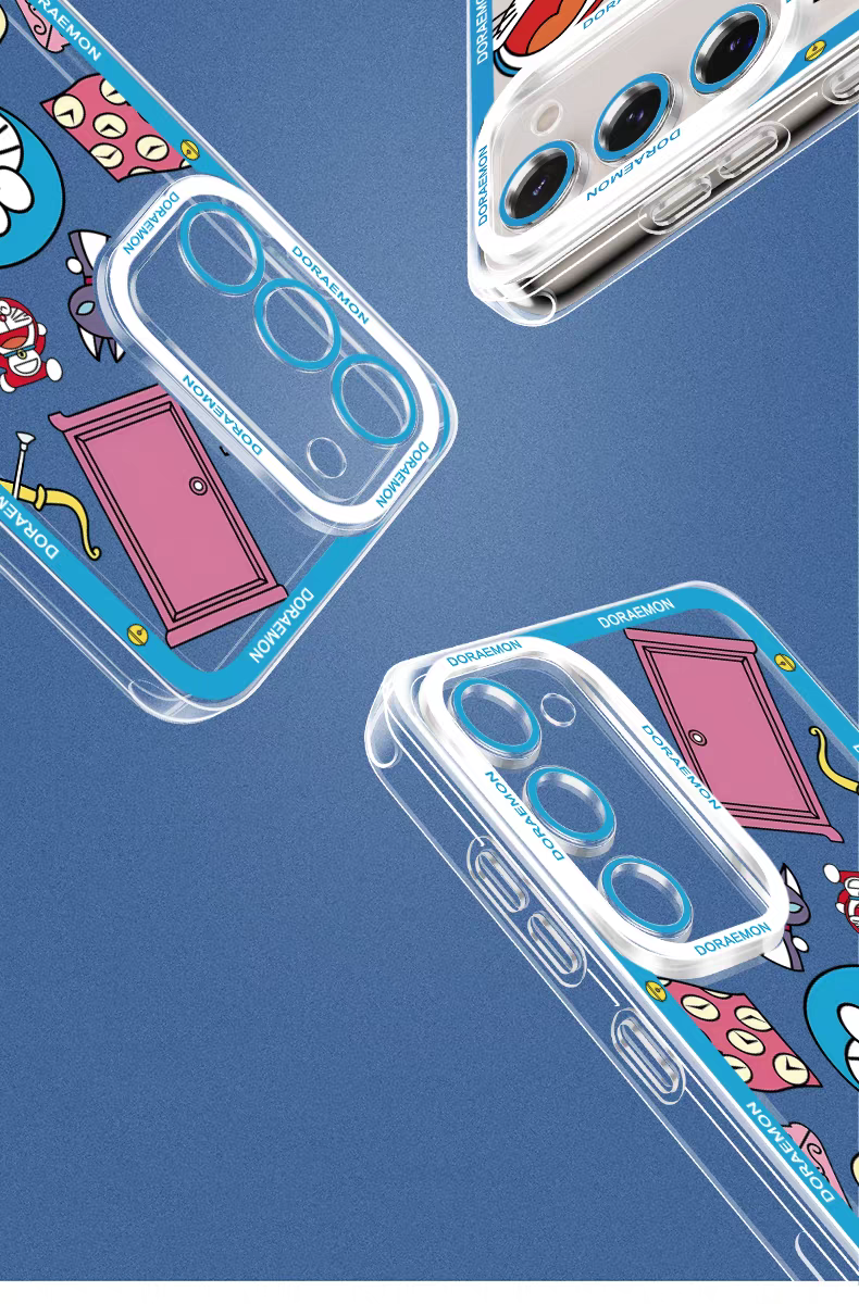 Japanese Cartoon Blue Robot Cat | Doraemon Cute 8 Styles - Phone Case Samsung Galaxy S26 S25 S24 S23 S22 S21 FE Ultra Edge