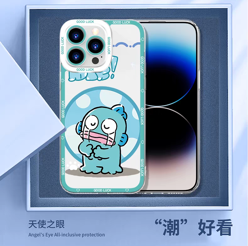 Japan Cartoon Hangyodon | Part1 8 Styles - iPhone Case PLUS SE2 XS XR X 11 12 13 14 15 16 17 Pro Promax 12mini 13mini